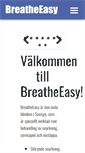 Mobile Screenshot of breatheeasy.se